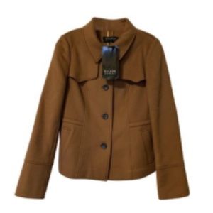 Escada Brown Blazer Jacket 6 S  NWT